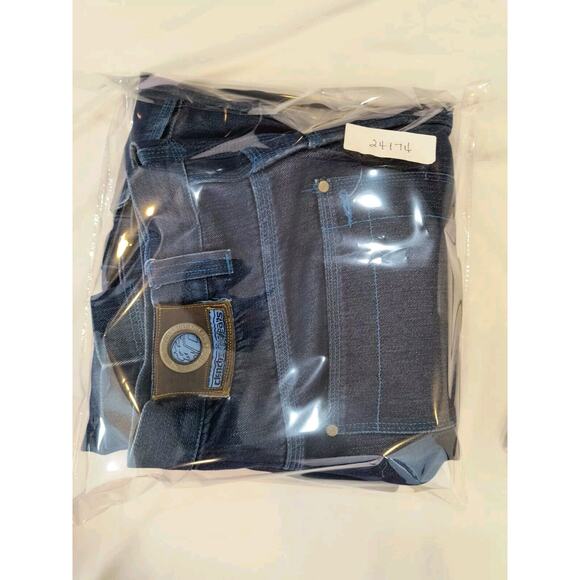 VNT CLENCH 701 JEANS Denim 36x32/31(See Pics)Baggy Carpenter Wide Skater Style - Picture 16 of 16